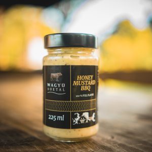 Wagyu Auetal Honey Mustard BBQ Sauce – cremige Honig-Senf-Sauce für Fleisch, Fisch und Käse